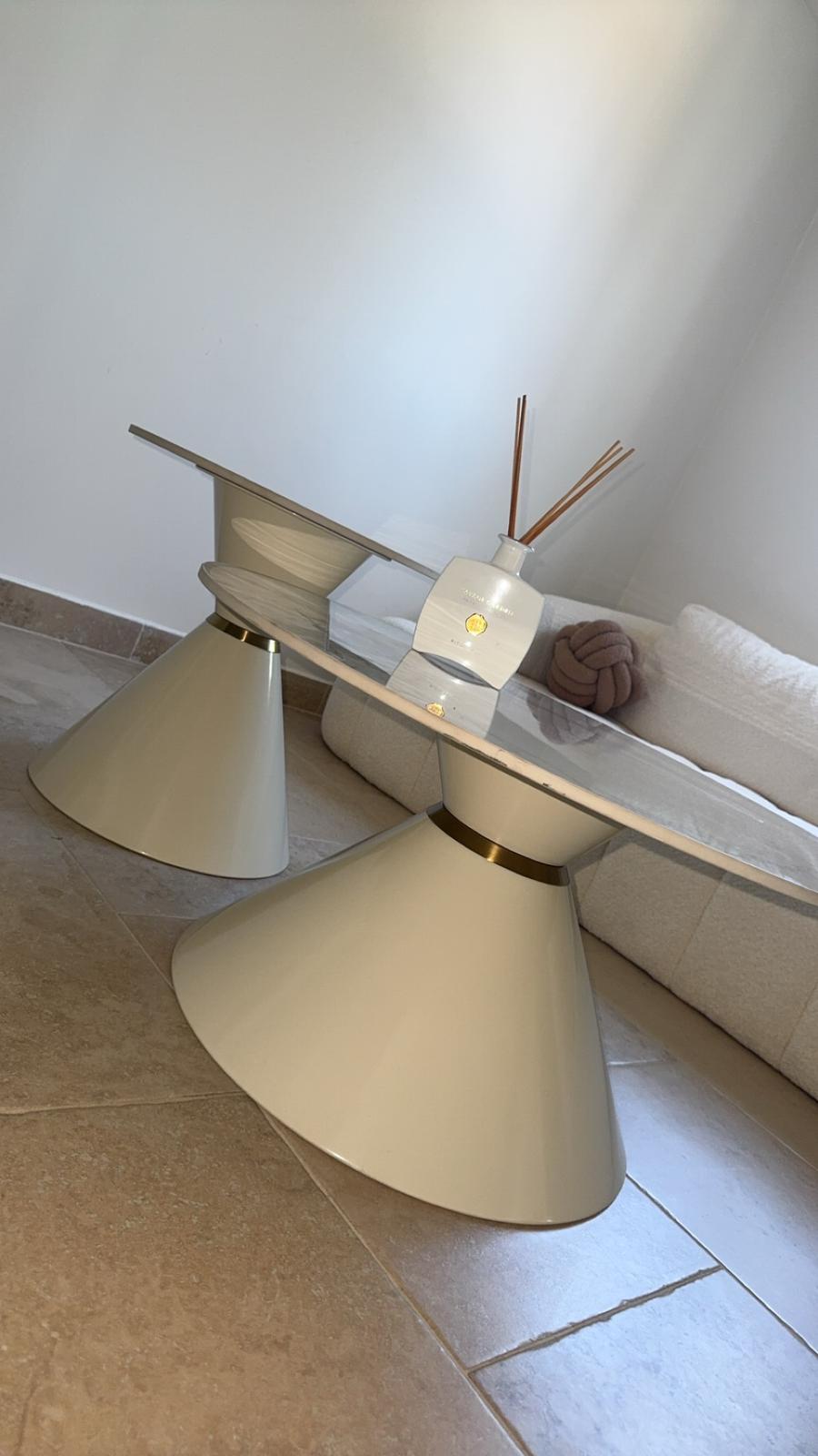 table basse en céramique lots de 2 table (Copie)